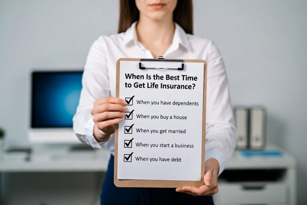 when is the best time to get life insurance 