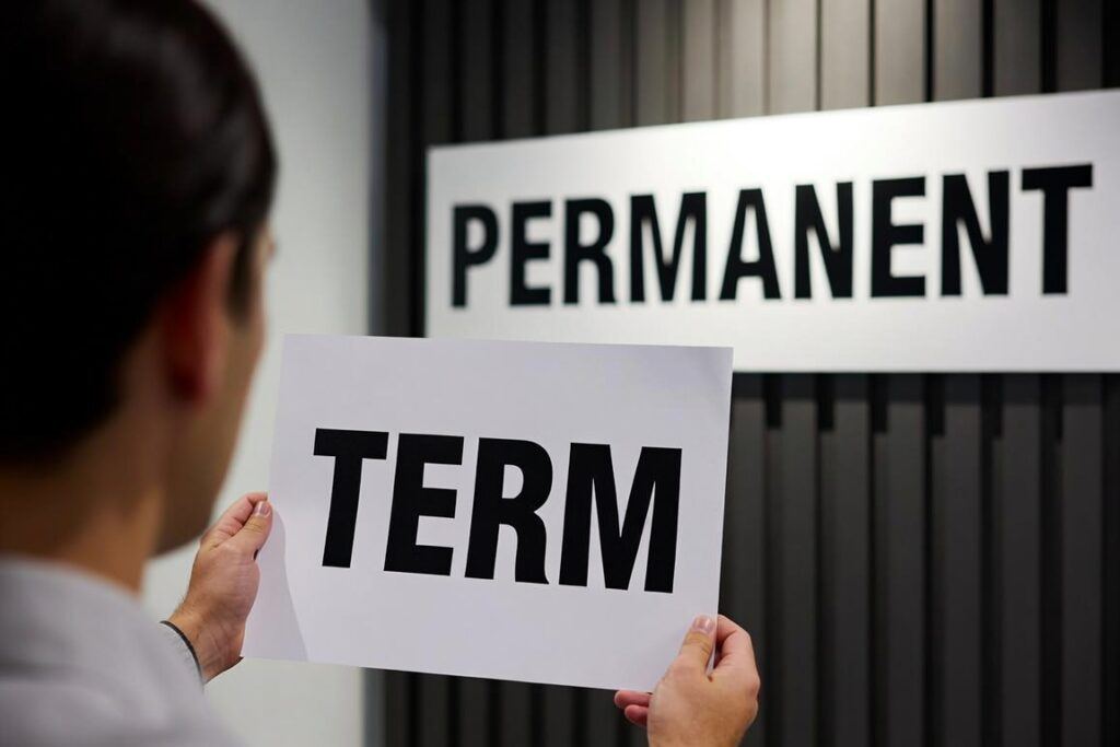 Term vs. Permanent: How It Actually Works