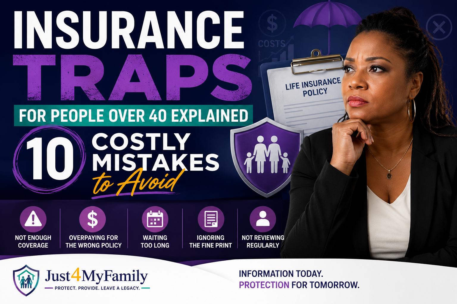 Insurance Traps for People Over 40 Explained: 10 Costly Mistakes to Avoid