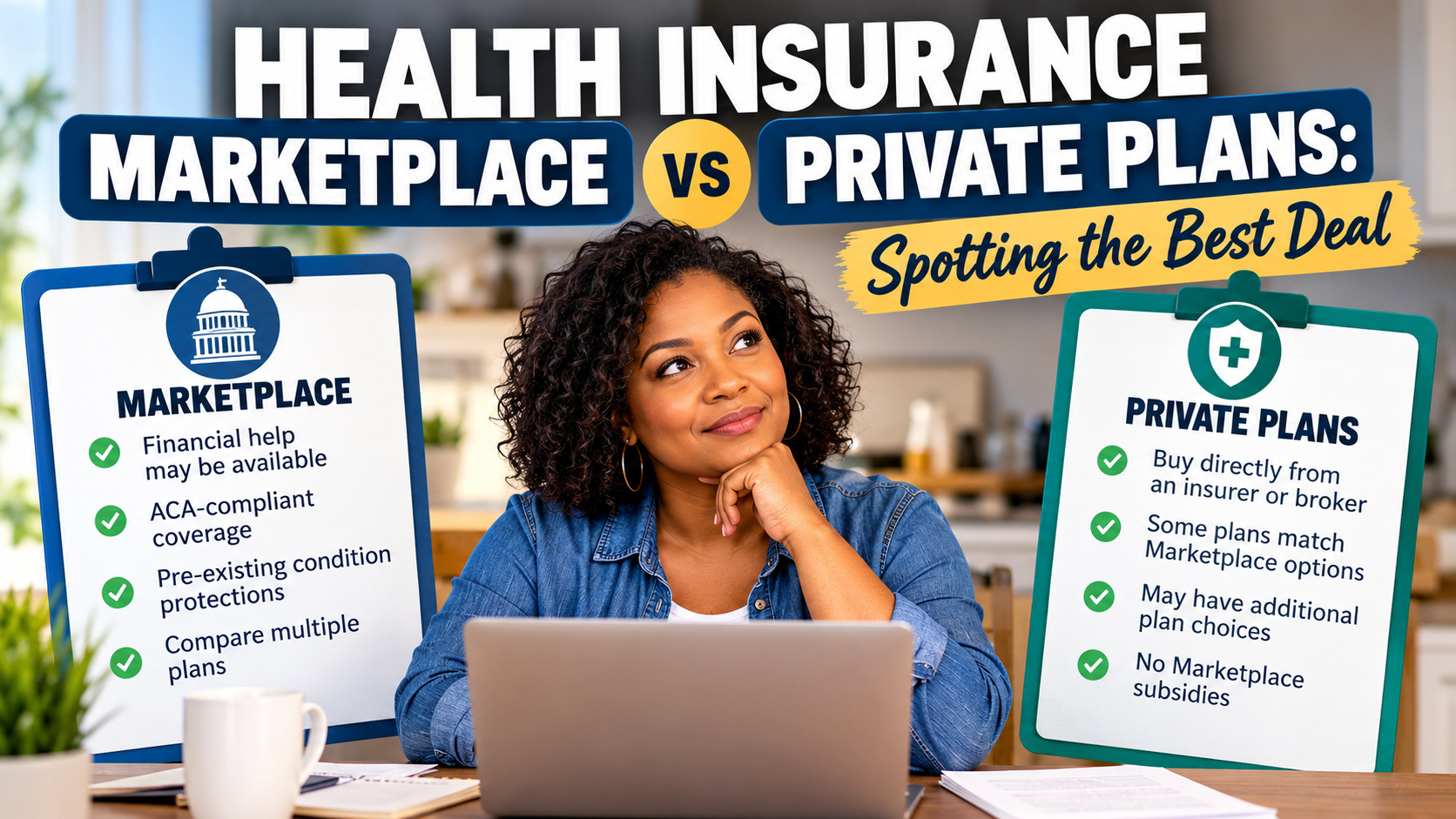 Health Insurance Marketplace vs Private Plans: Spotting the Best Deal