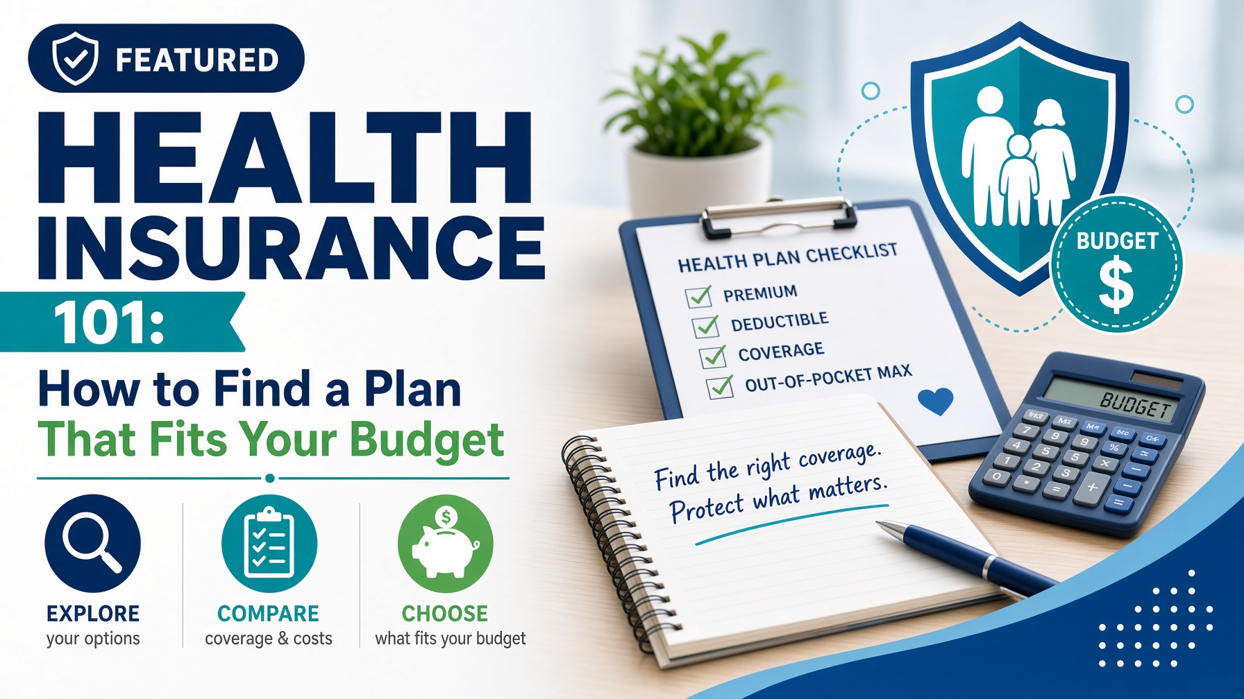 Health Insurance 101: How to Find a Plan That Fits Your Budget